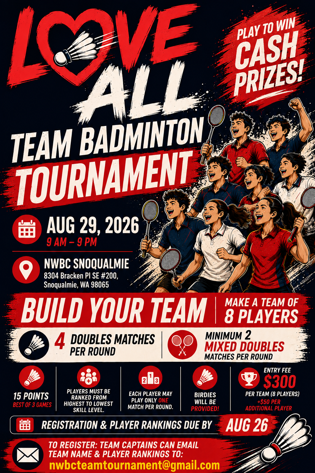 Love All Team Tournament